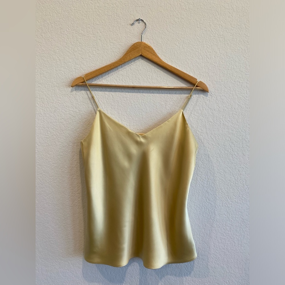 Club Monaco - Size M - Golden Silk Camisole
